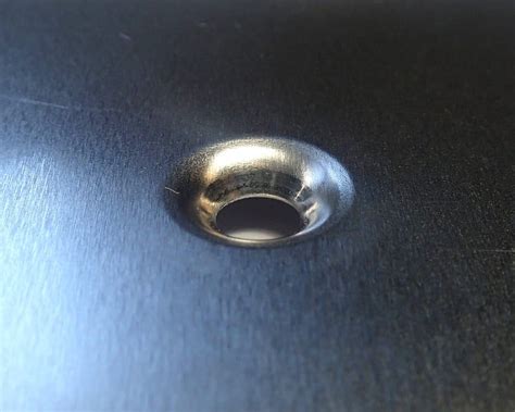 countersunk holes in sheet metal|unipunch counter sinks.